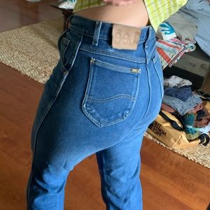 Vintage High-Waisted Lee Jeans Mom Jeans Boot Cut
